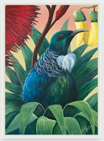 Tui 2 by Vicky Peacock - Boxed Frame Notecard