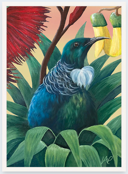 Tui 2 by Vicky Peacock - Boxed Frame Notecard