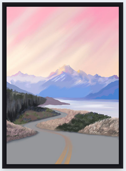 Aoraki by Vicky Peacock - Boxed Frame Notecard