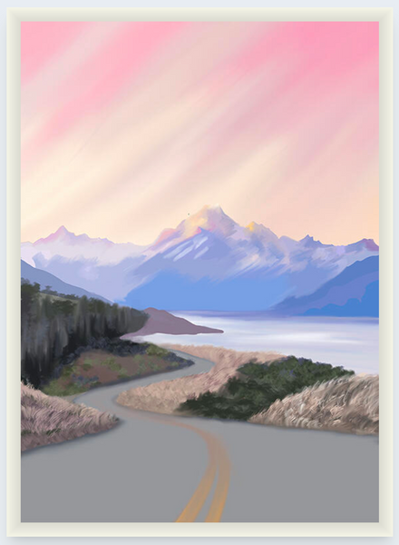 Aoraki by Vicky Peacock - Boxed Frame Notecard