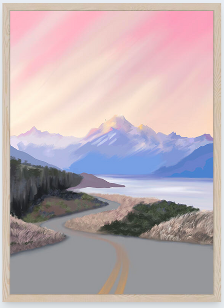 Aoraki by Vicky Peacock - Boxed Frame Notecard