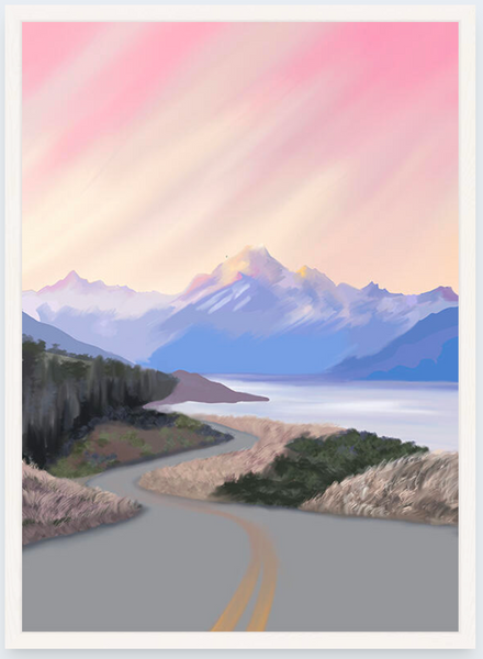 Aoraki by Vicky Peacock - Boxed Frame Notecard