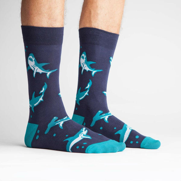 Shark Attack  - Mens Socks