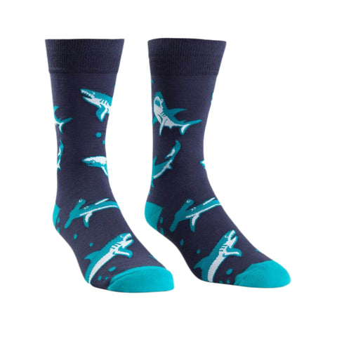 Shark Attack  - Mens Socks