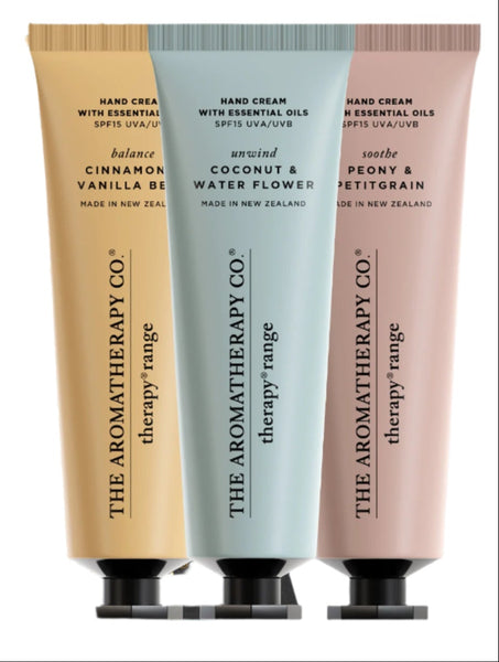 Luxe Hands - Hand Cream Trio Gift Set Hand Cream The Aromatherapy Co.