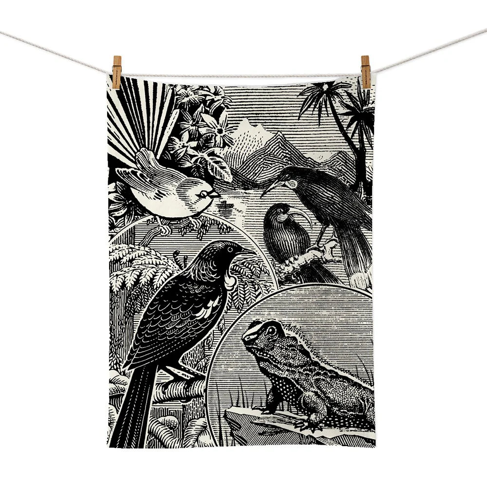 New Zealand Stamp Tea Towel Tea Towel 100% NZ
