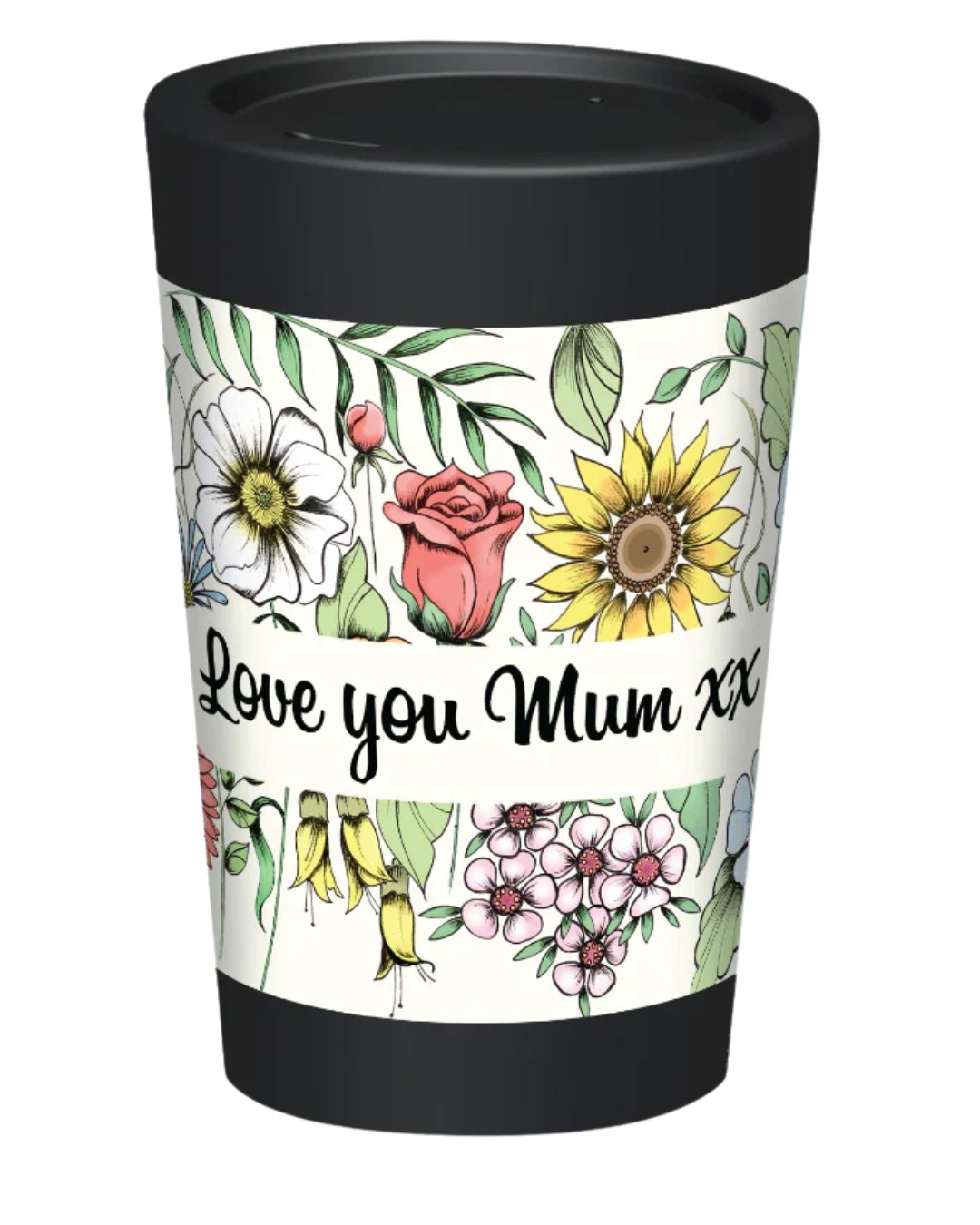 CUPPA COFFEE CUP- Love You Mum xx Mug Just Great Design