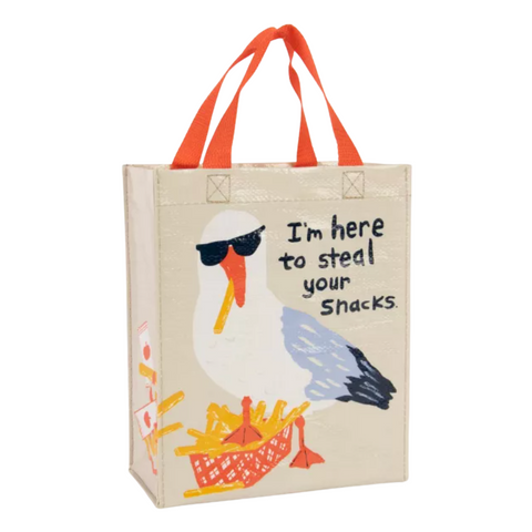 I'm Here to Steal Your Snacks - Handy Tote Bag BlueQ