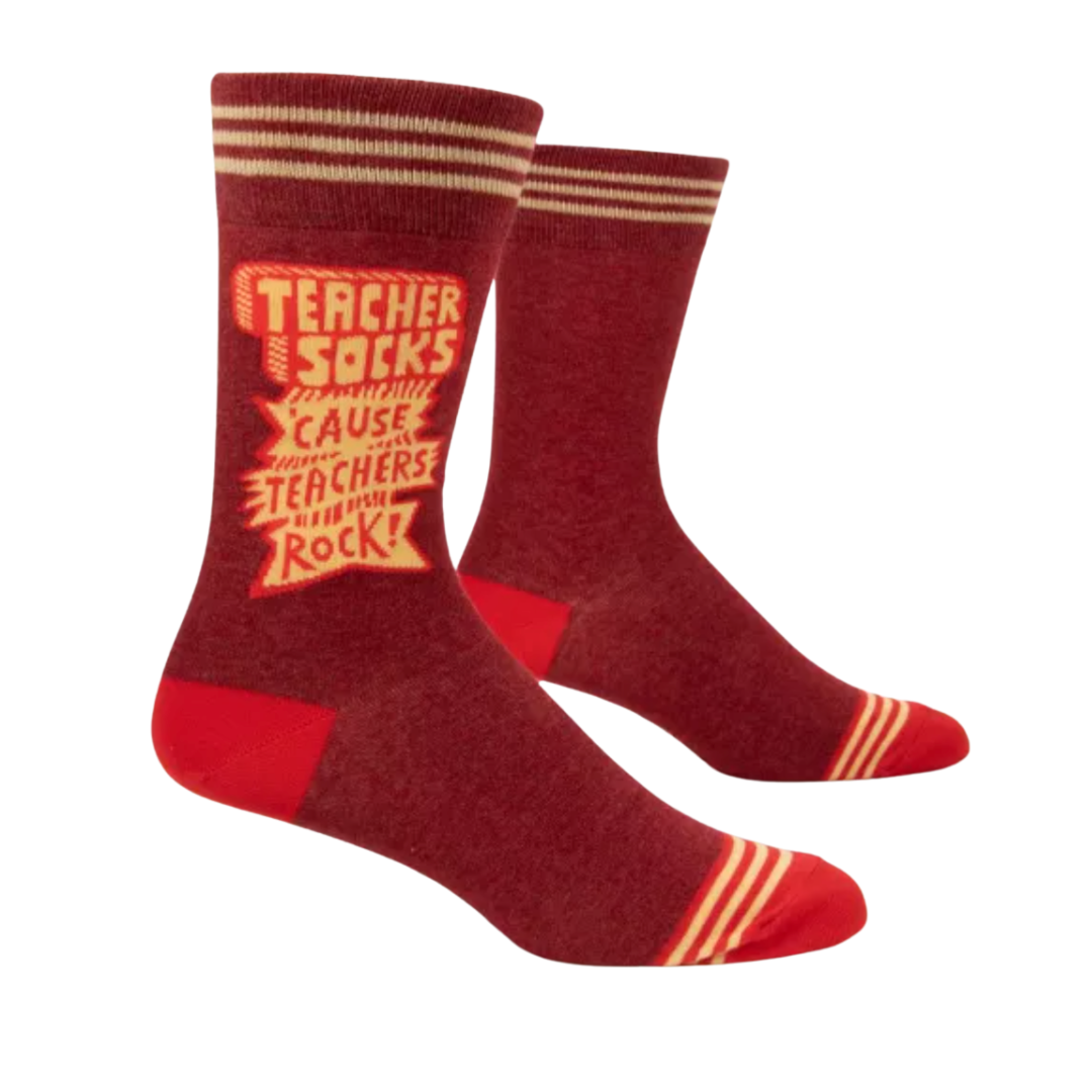 Teachers Rock Men's Socks