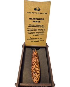 Heartwood Range - Boxed Long Pendant Necklace NZRox