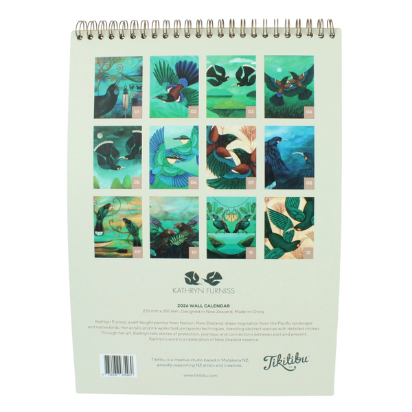 Kathryn Furniss 2026 Wall Calendar Calender Kathryn Furniss