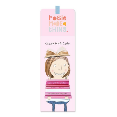 Crazy Book Lady Bookmark Bookmark Rosie Made A Thing