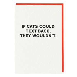 Card -If Cats Could Text