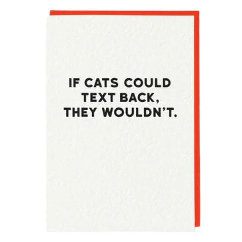 Card -If Cats Could Text