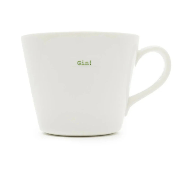 Porcelain 350ml Mug - Gin!