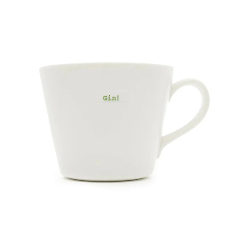 Porcelain 350ml Mug - Gin!