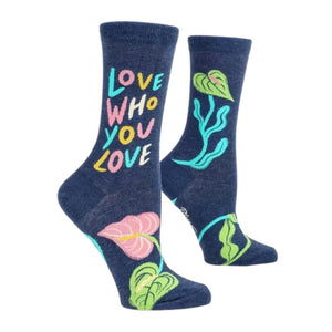 Love Who You Love Crew Socks