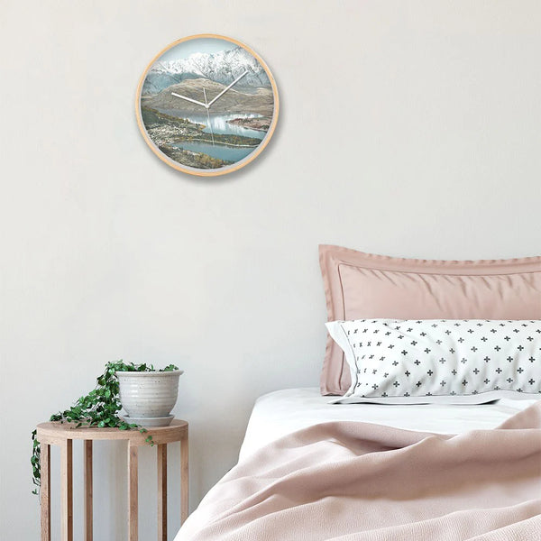 Queenstown Wooden Frame Clock Clock 100% NZ