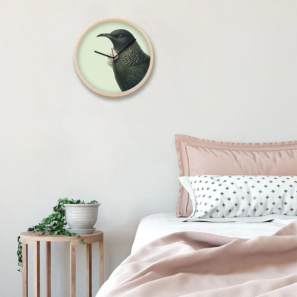 Hushed Green Tui Frame Clock