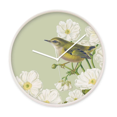 Rifleman Bird Wooden Frame Clock Clock 100% NZ