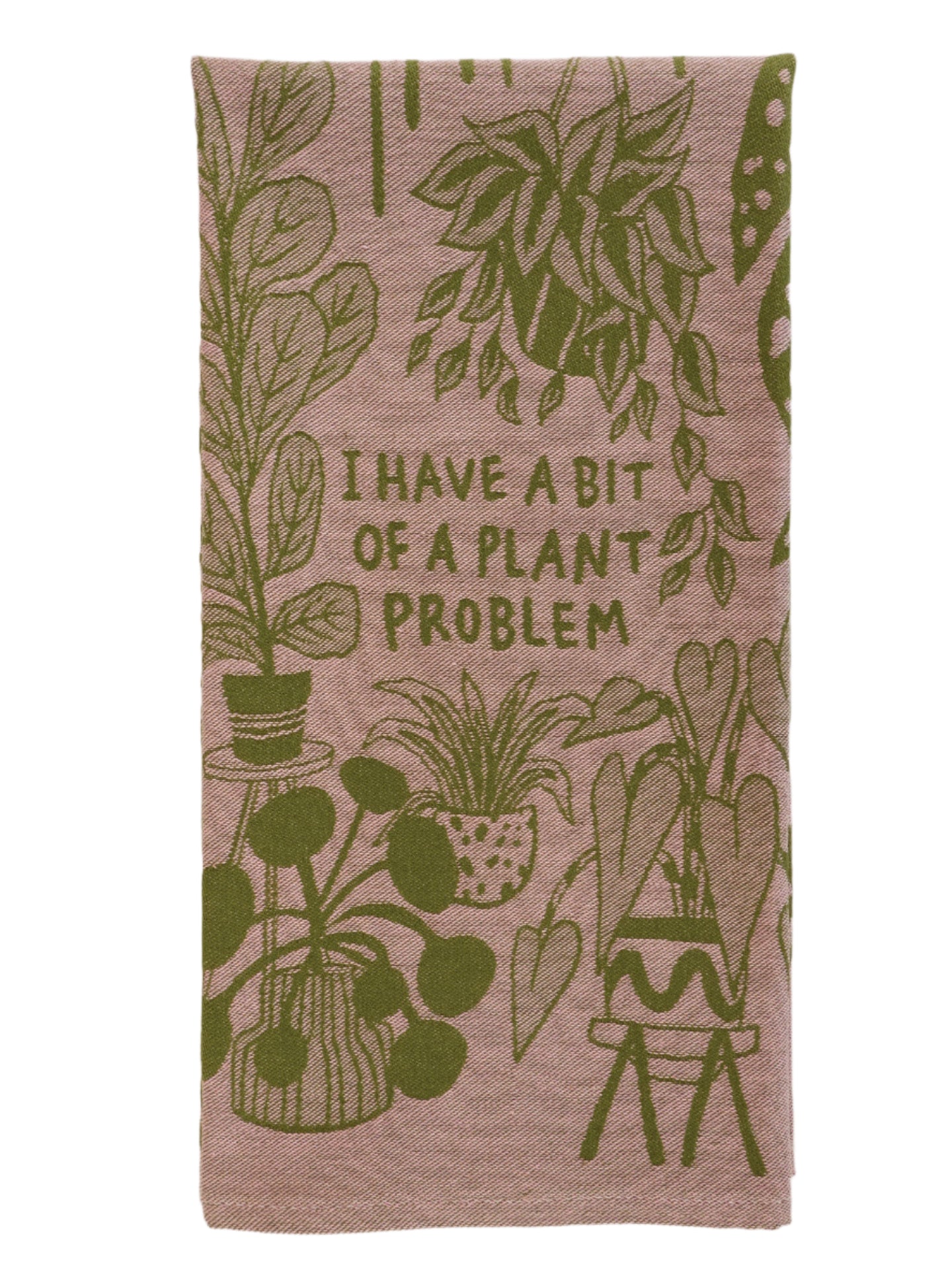Plant Problem - Tea Towel Tea Towel BlueQ