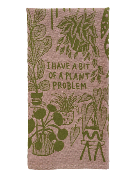 Plant Problem - Tea Towel Tea Towel BlueQ