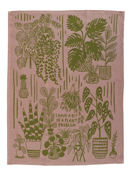 Plant Problem - Tea Towel Tea Towel BlueQ
