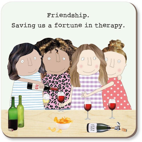 Rosie Made A Thing Coaster - Friendship Therapy Coasters Rosie Made A Thing