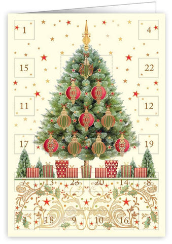 Card - Christmas Tree Advent Calendar