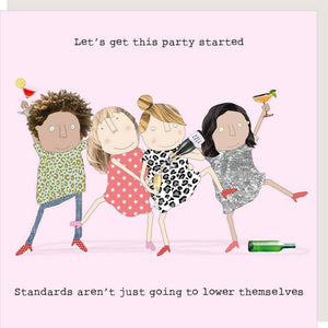 Card - Lets Get This Party Started