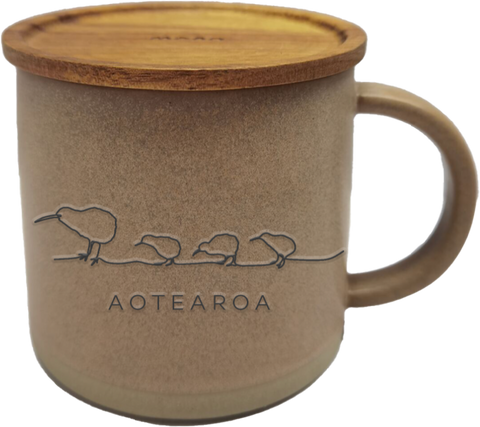 Glazed Ceramic Mug - Aotearoa