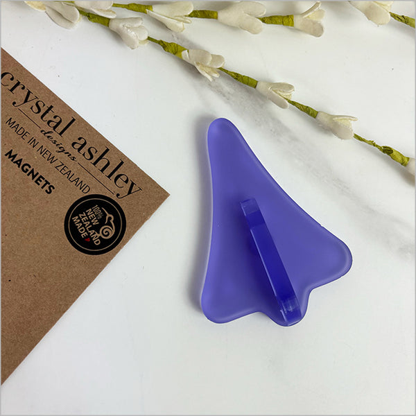 Jet Planes Satin Acrylic Magnets Hanging Ornament Crystal Ashley Purple