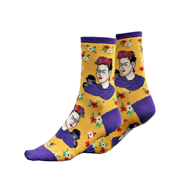 Frida Kahlo Portrait Women's Socks