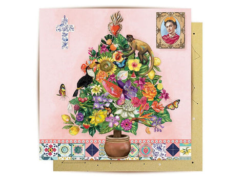 Card - Frida Kahlo Christmas