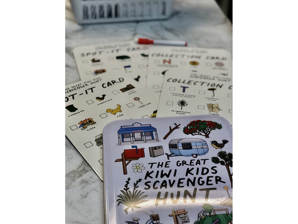 The Great Kiwi Kids Scavenger Hunt Game