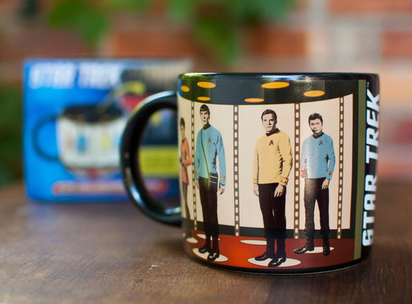 Star Trek Transporter Mug- Disappearing Heat Reactive