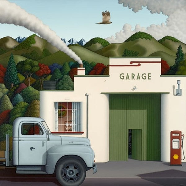 Where There's Smoke by Hamish Allan - Art Print and Box Frame