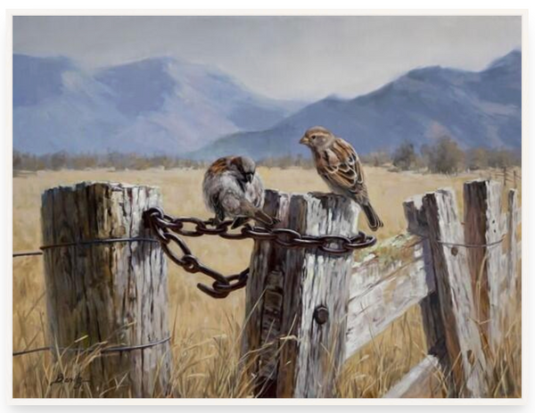 On The Fence by Ben Ho - Art Print and Box Frame