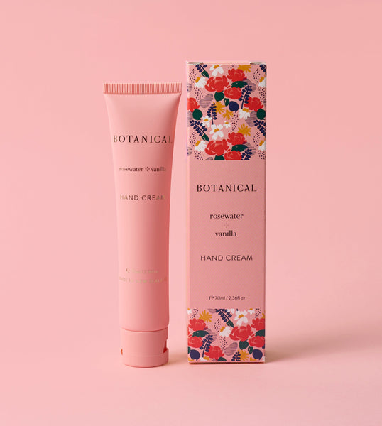 Hand Cream - Rosewater + Vanilla