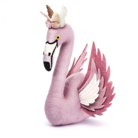 Alice Flamingo Head with Wings - Design Withdrawals - Design Withdrawals