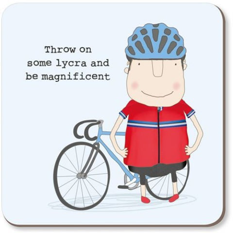 Rosie Made A Thing Coaster - Lycra Coasters Rosie Made A Thing