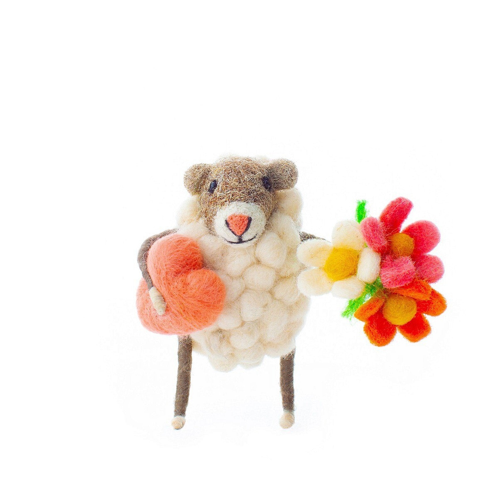 Hearts and Flowers Sheep