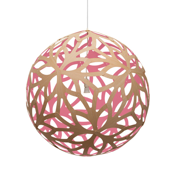 David Trubridge - Floral Pendant Light David Trubridge David Trubridge 1000 Pink