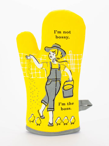Oven mitt - I'm not bossy, I'm the boss - BlueQ - Design Withdrawals