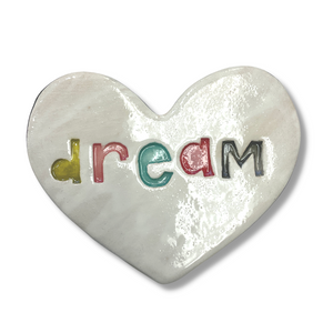 Dream Ceramic Heart Tile