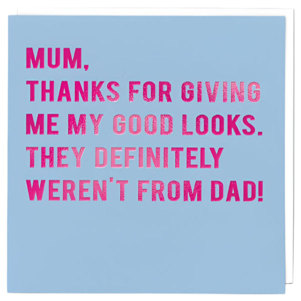 Card -  Thanks Mum