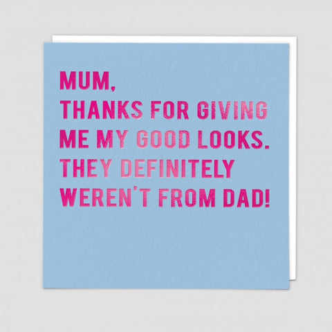 Card -  Thanks Mum
