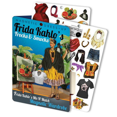 Frida Kahlo Magnetic Dress Up Magnets The Unemployed Philosophers Guild