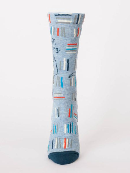 Fuck Off, I'm Reading Crew Socks