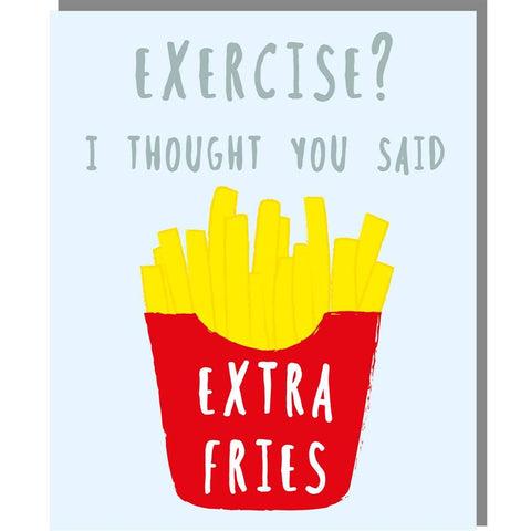 Small Card - Extra Fries